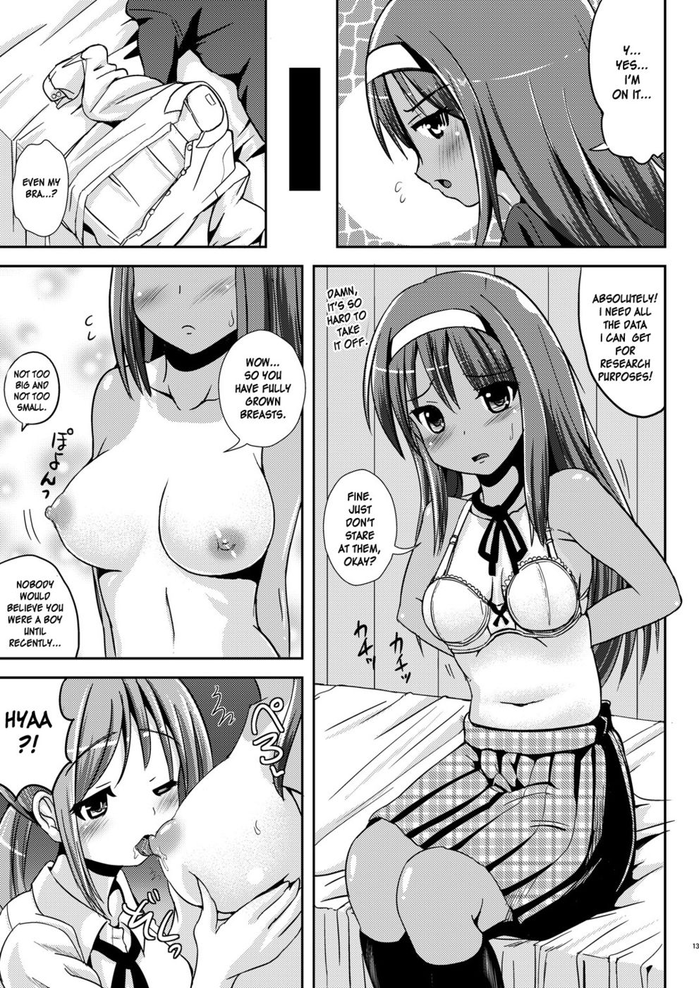 Hentai Manga Comic-Asa Onna Ore to Futanarikko Ojousama-Chapter 1-12